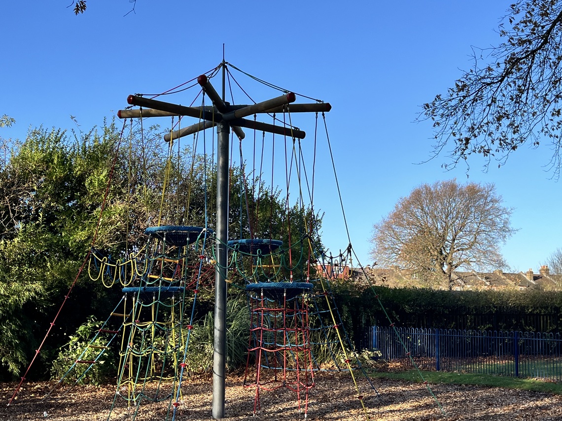 Fancy climbing frame